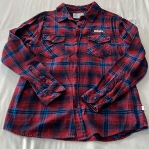 Hurley Red/Blue Flannel